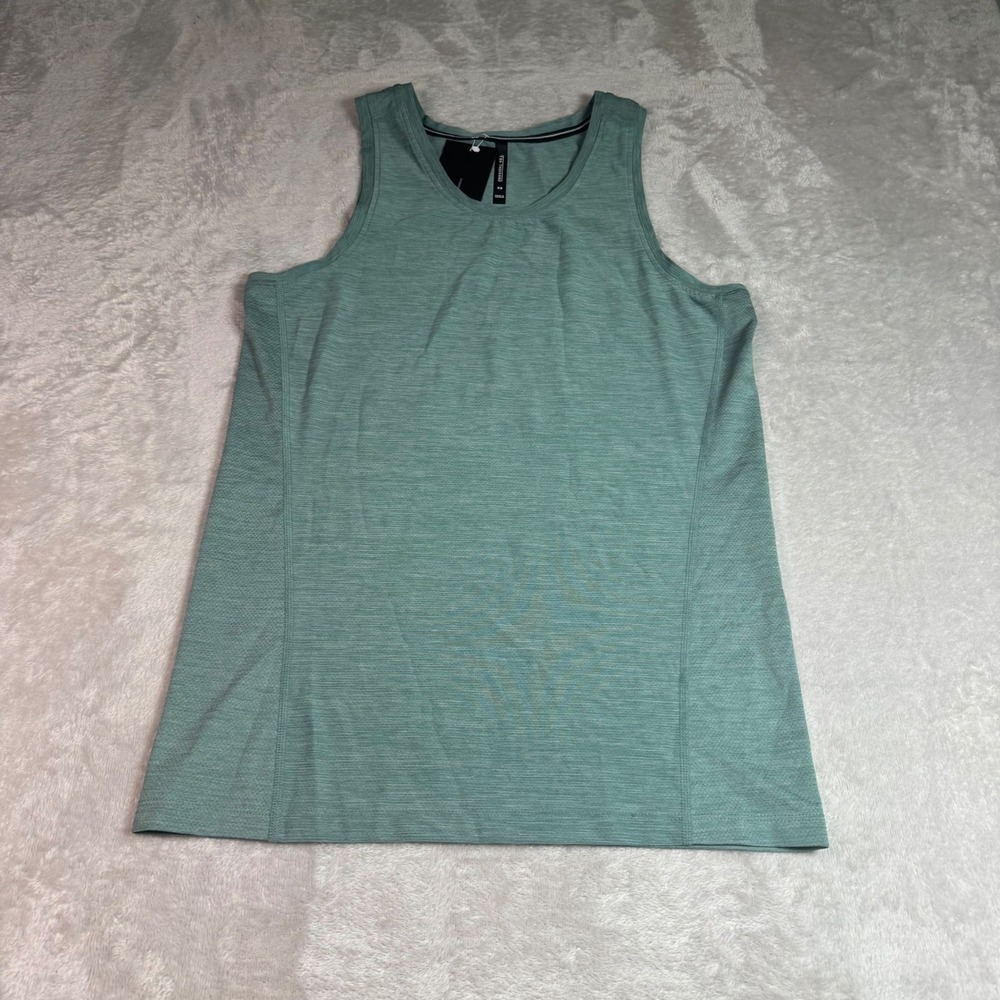 NWT Ten Thousand Mens Versatile Tank Trellis XS Sage Green Athletic